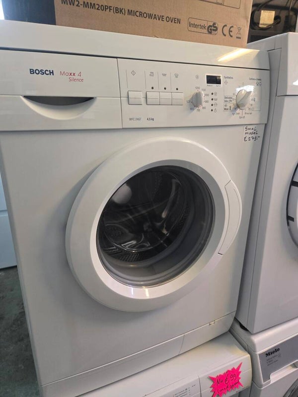 Smalle wasmachine  40 cm diep  unieke model