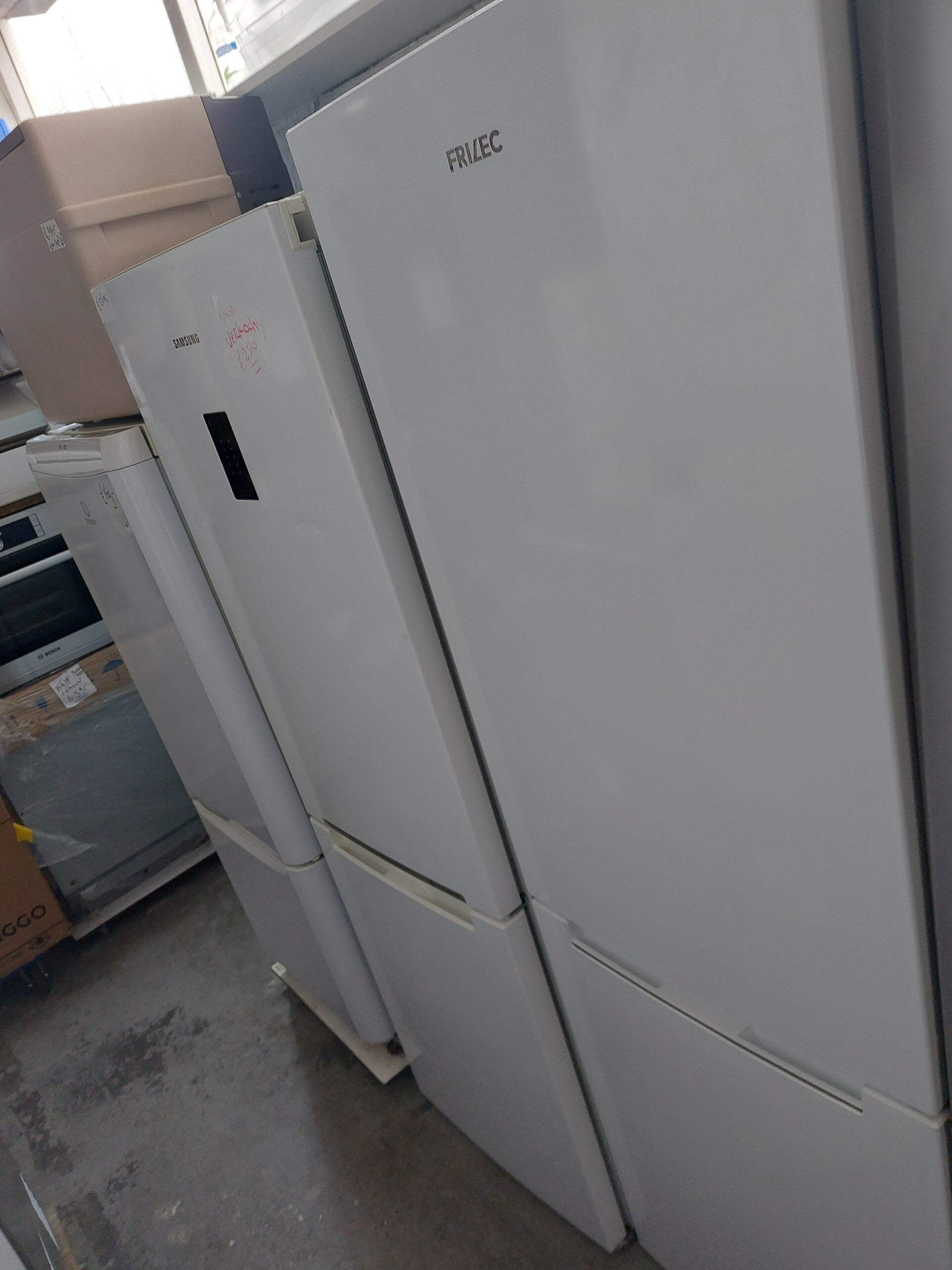 Koelvries combinatie 185 cm hoog