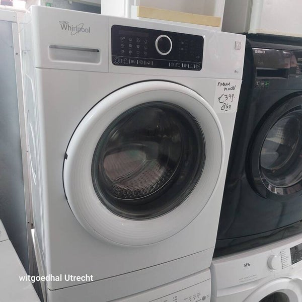 Whirlpool  8kg wascapaciteit