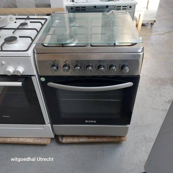 Rvs gasfornuis Met heteluchtoven