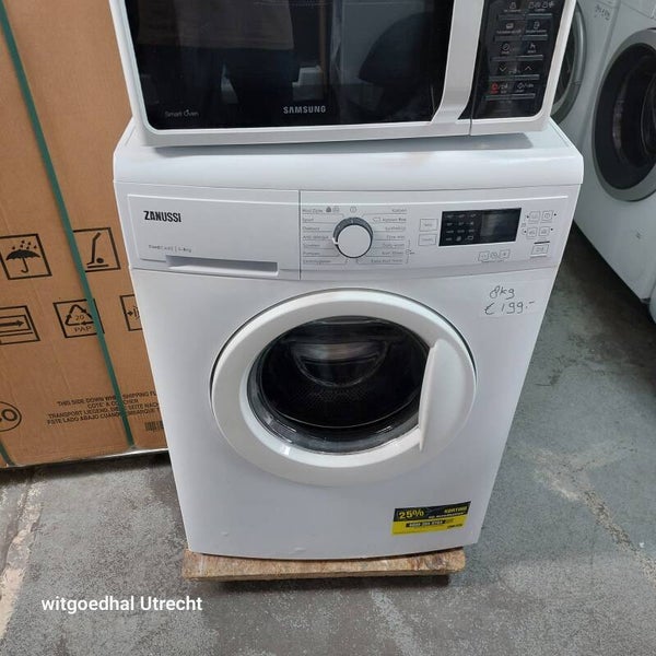 8kg  zanussi wasmachine