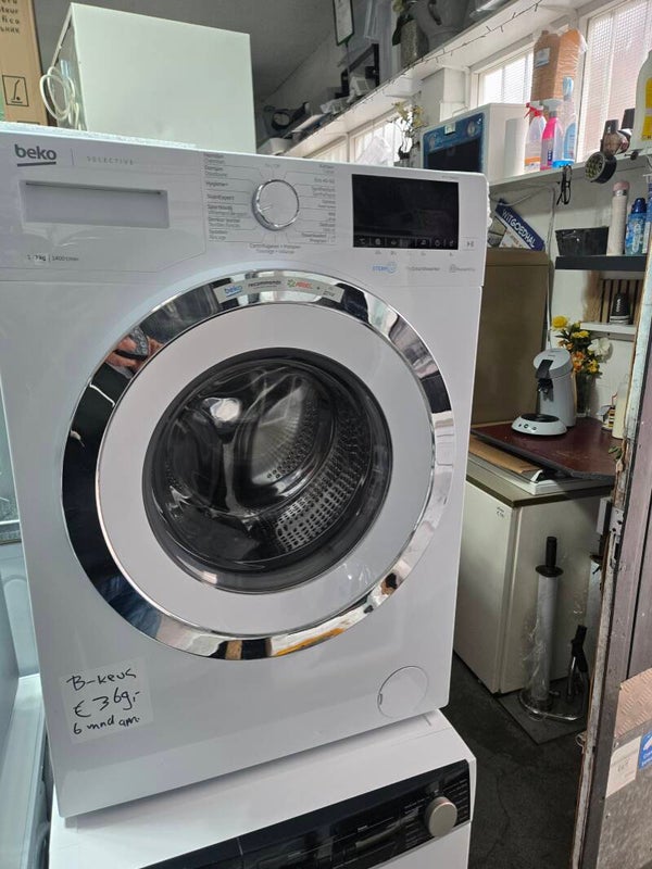 B-keus  wasmachine  7kg inhoud