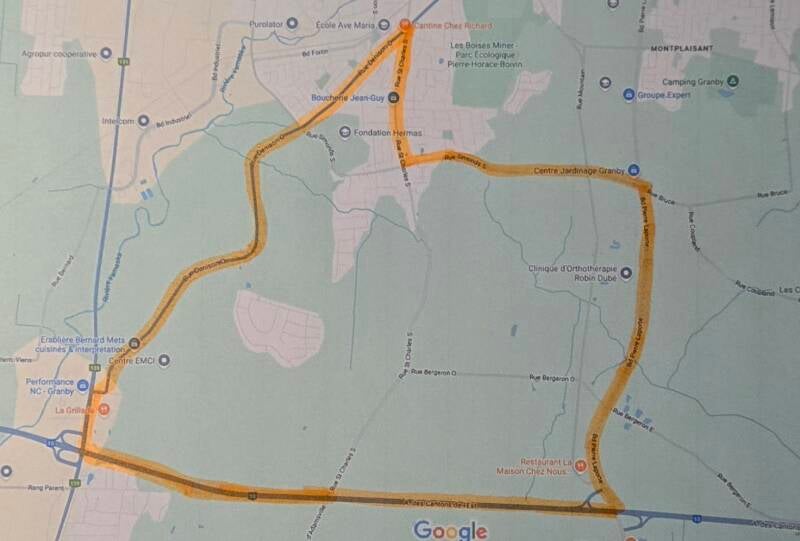 Périmètre du secteur désservi