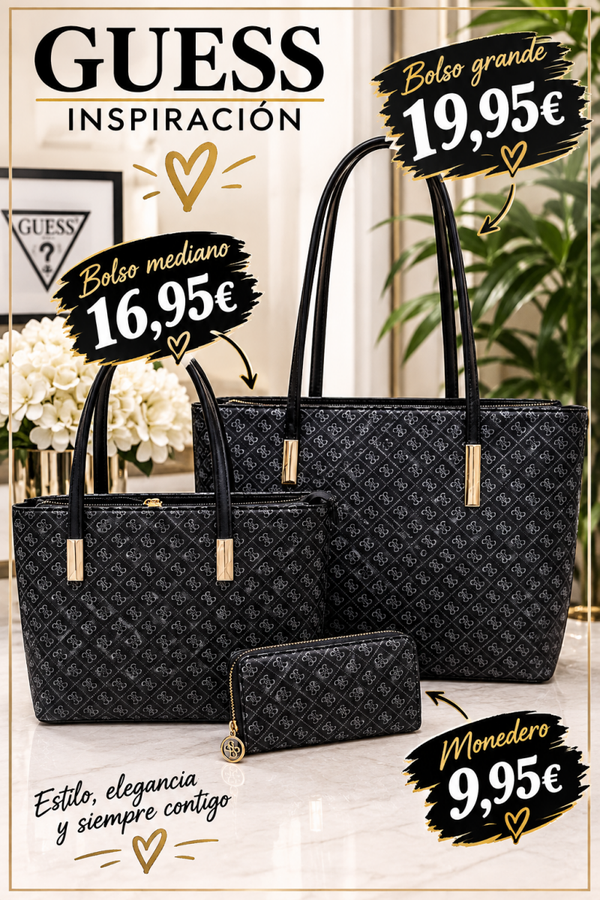 Bolso inspiración guess
