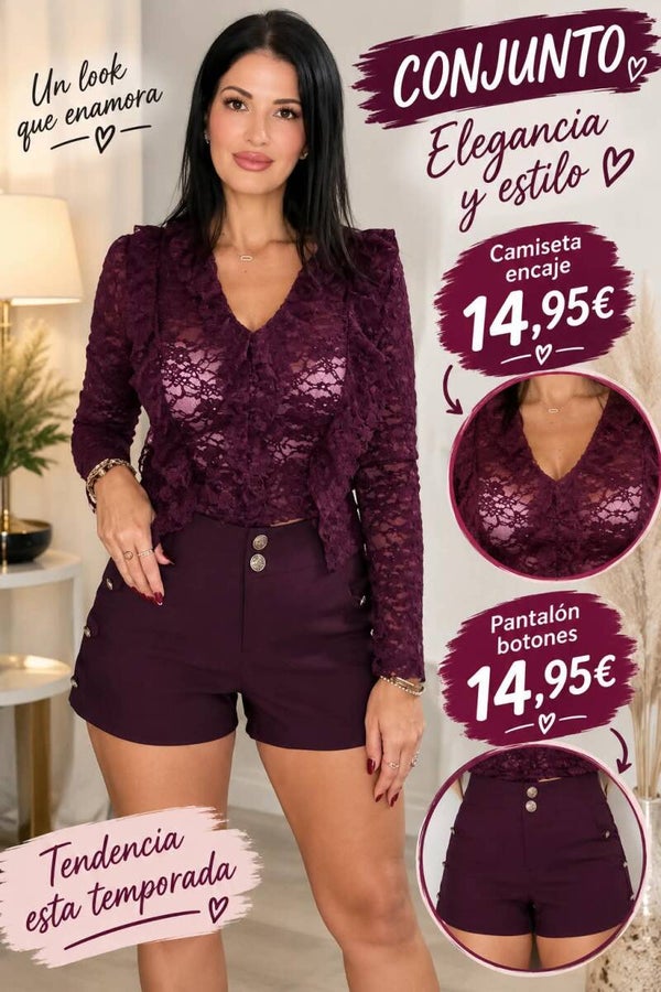 Camiseta lina