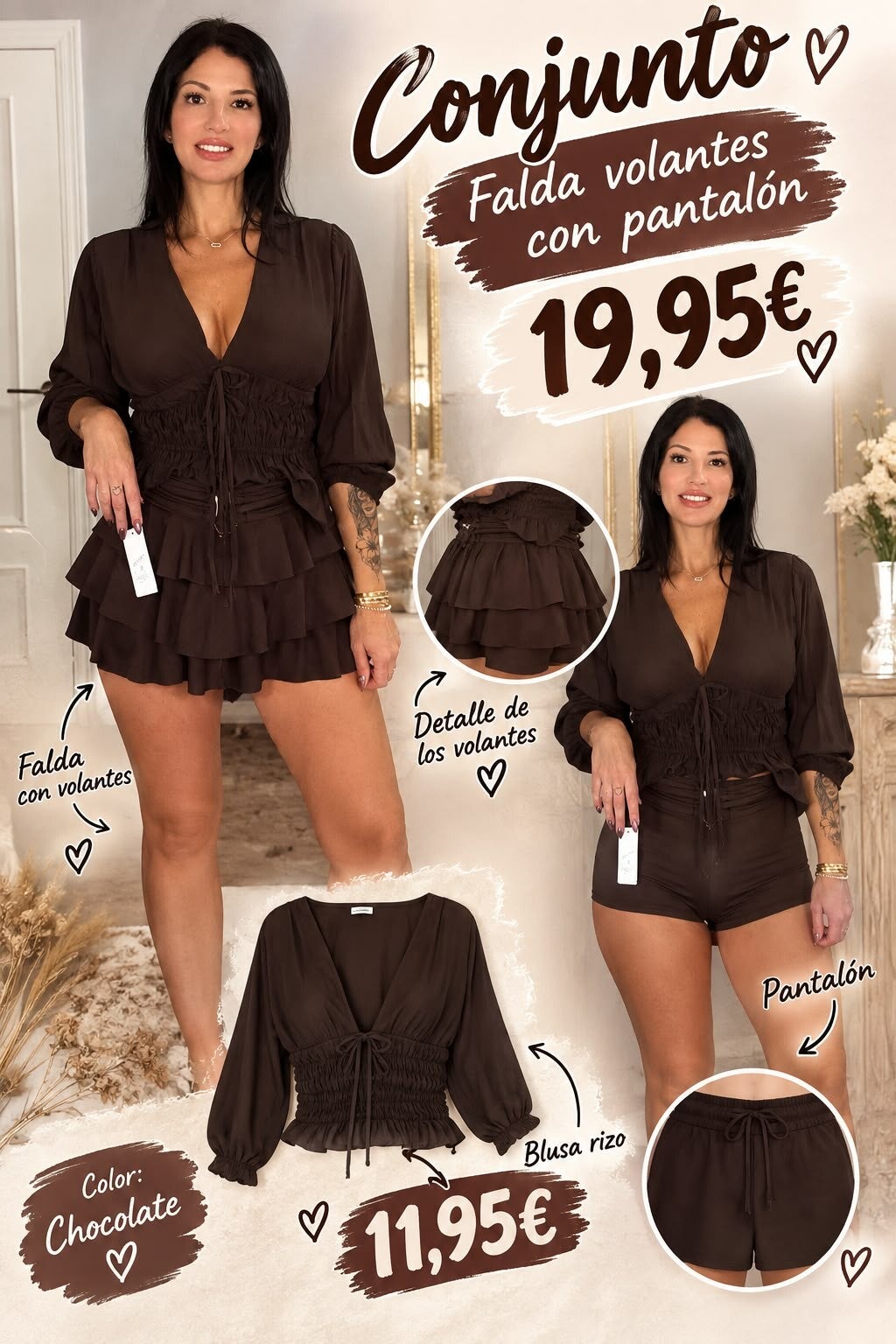 Falda pantalon zoe