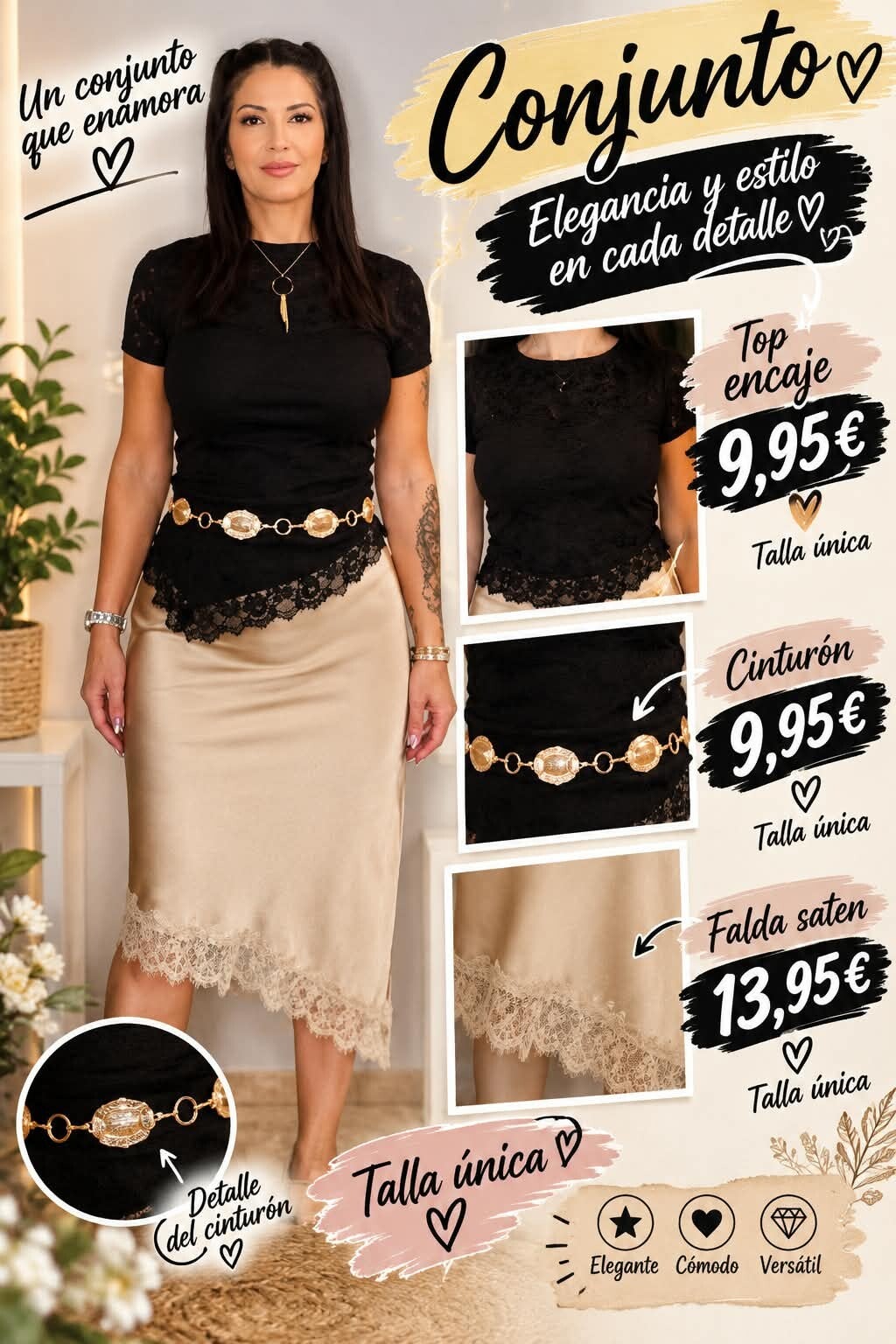 Falda bahama