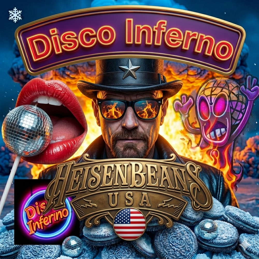 Authentic HeisenBeans Disco Inferno Seed Pack Guaranteed Original