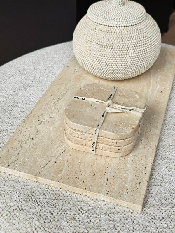 Mooisa Travertine Dienblad maat L