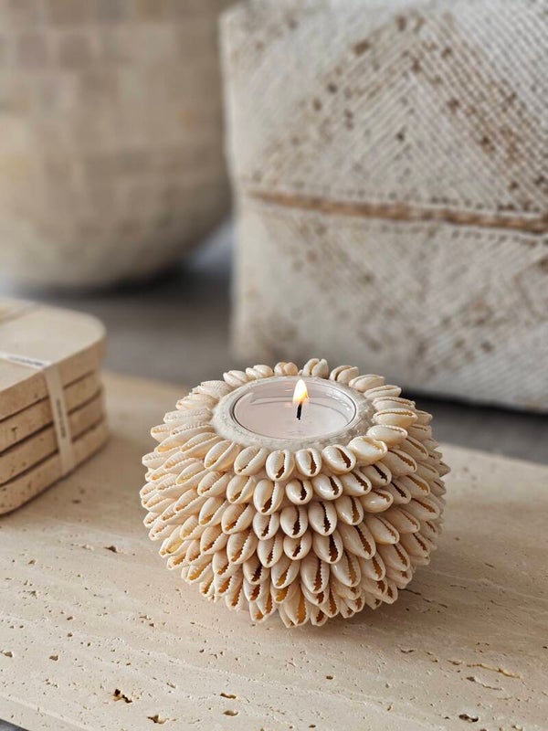 Waxinelichthouder Island Beige