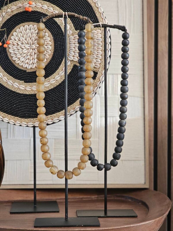 Neckless Beads Light Brown
