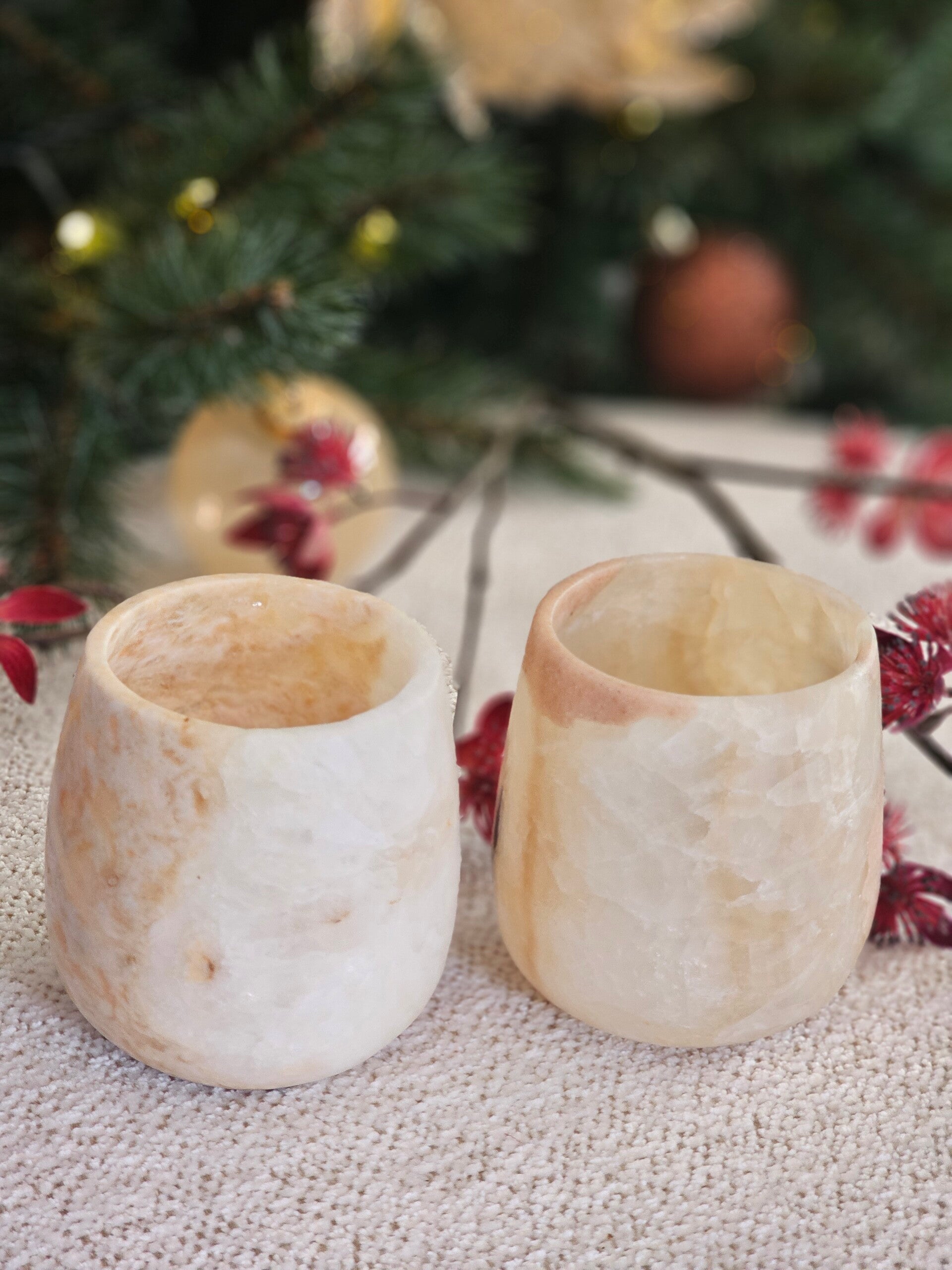 Alabaster set "Lovely Unique "