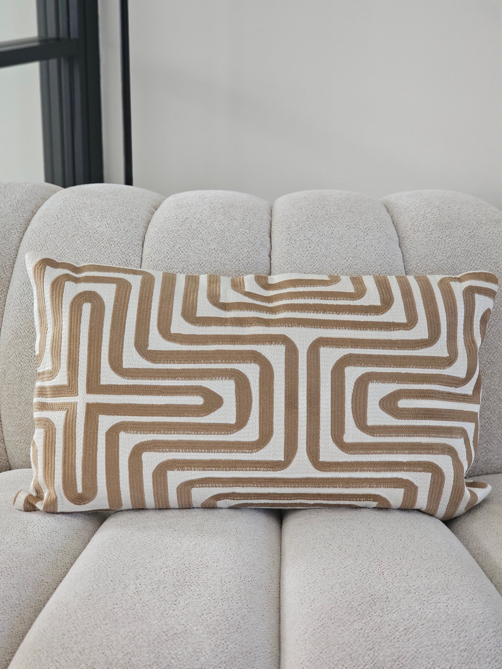 Kussen Nalani Beige Bronze