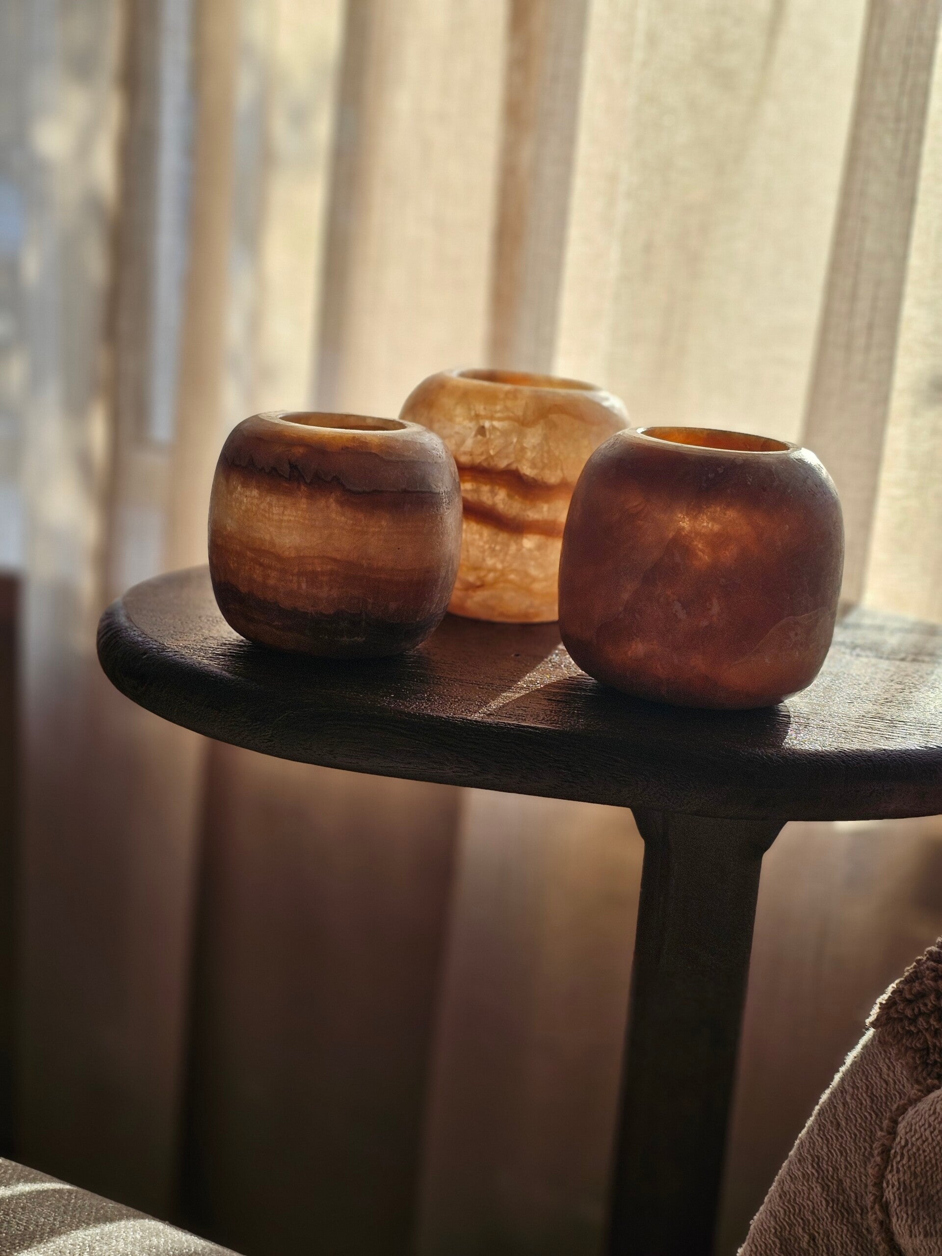 Alabaster set " Positive Living "