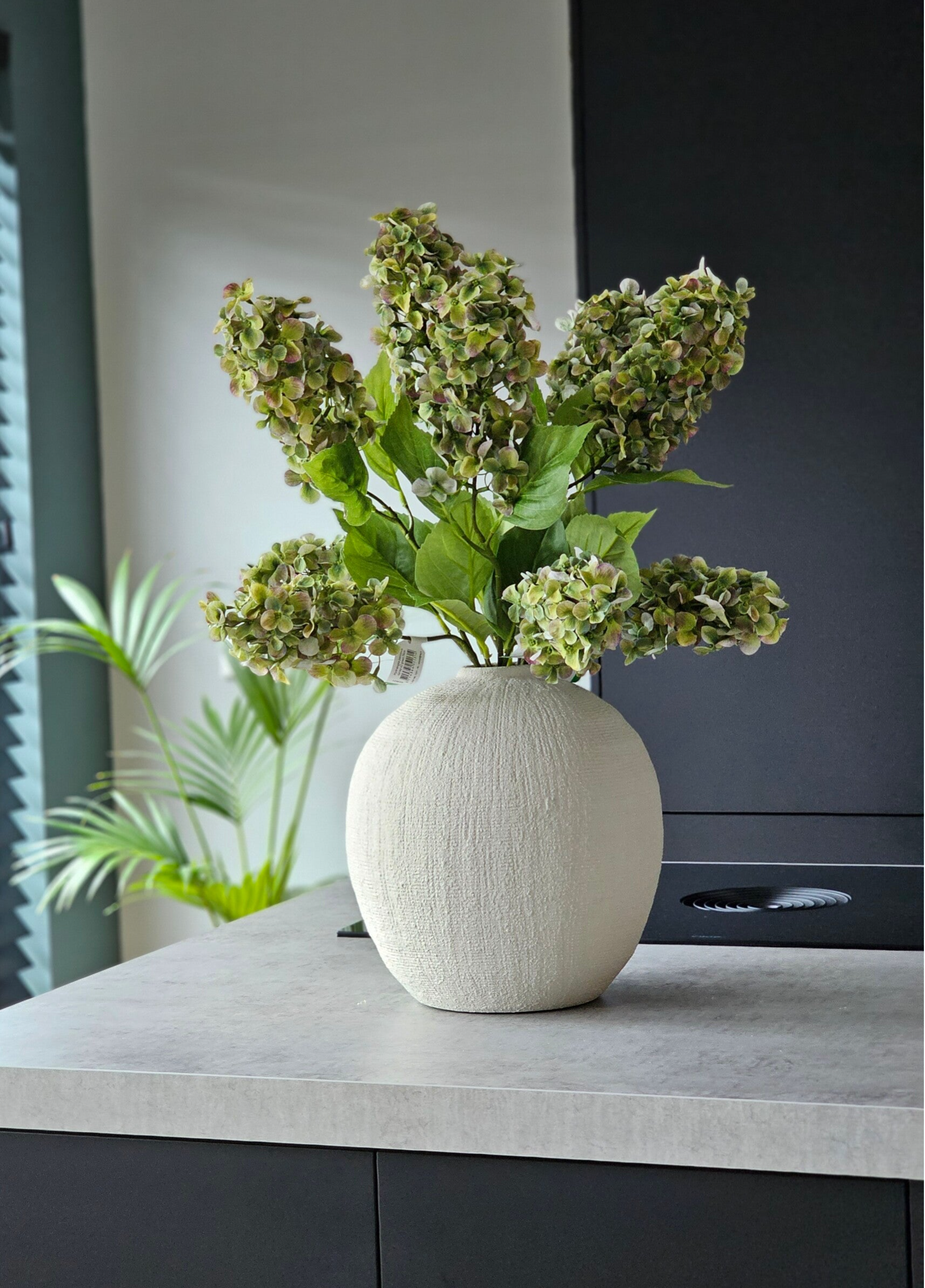 Pluimhortensia spray green 76cm