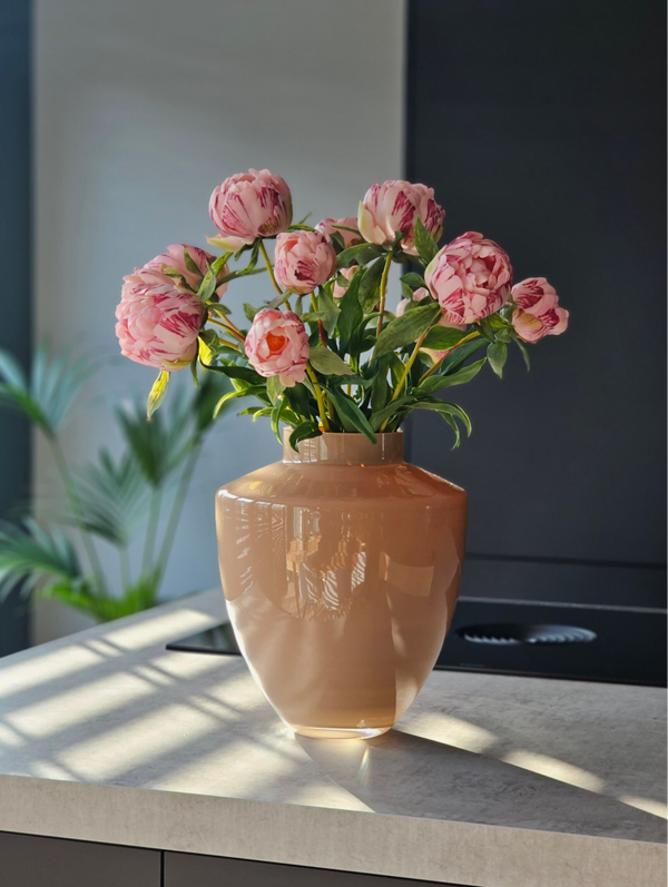 Real Touch PIoenrozen Roze maat M 63cm (Bundel van 3)