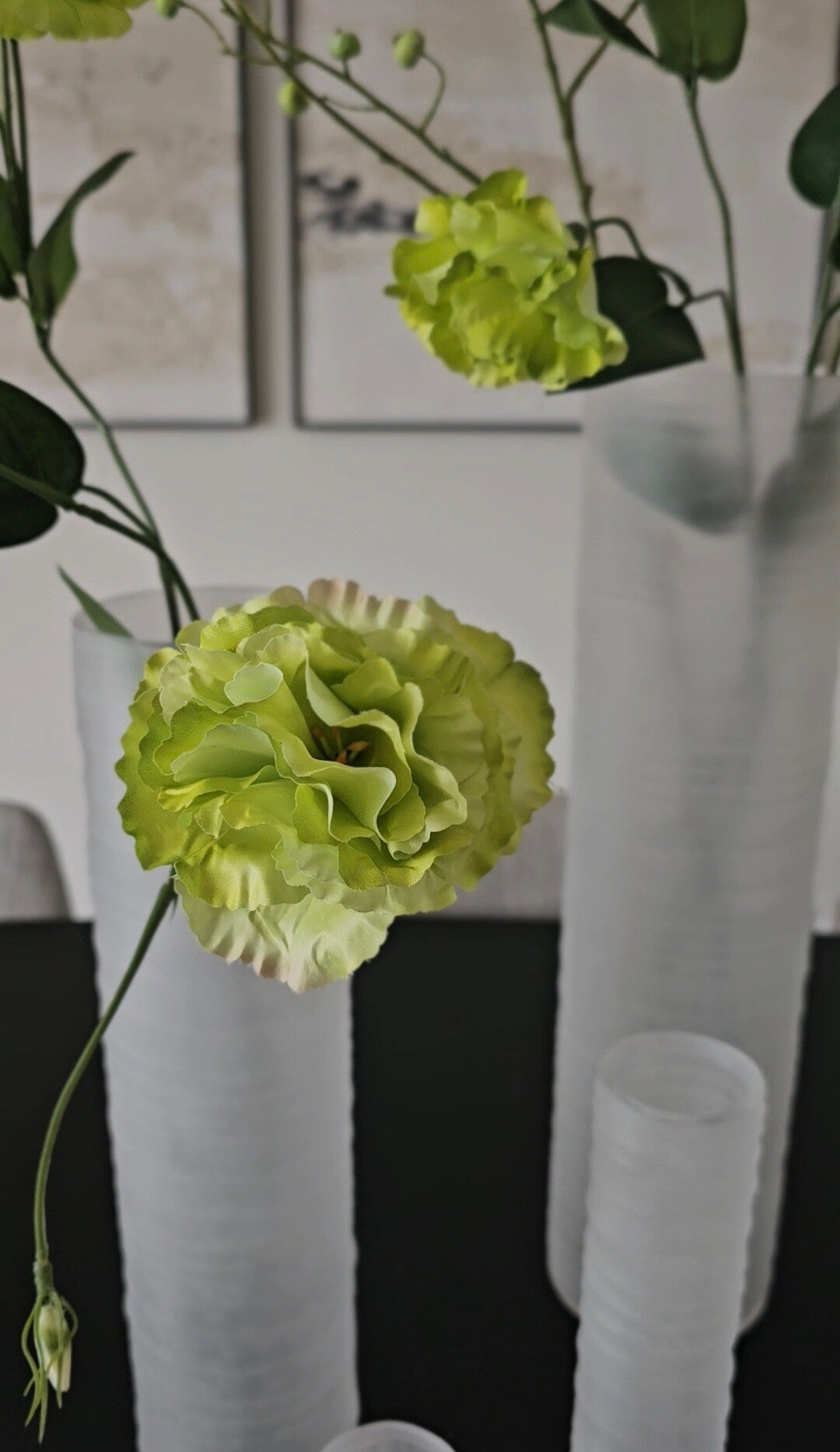 Eustoma Spray Green 75cm