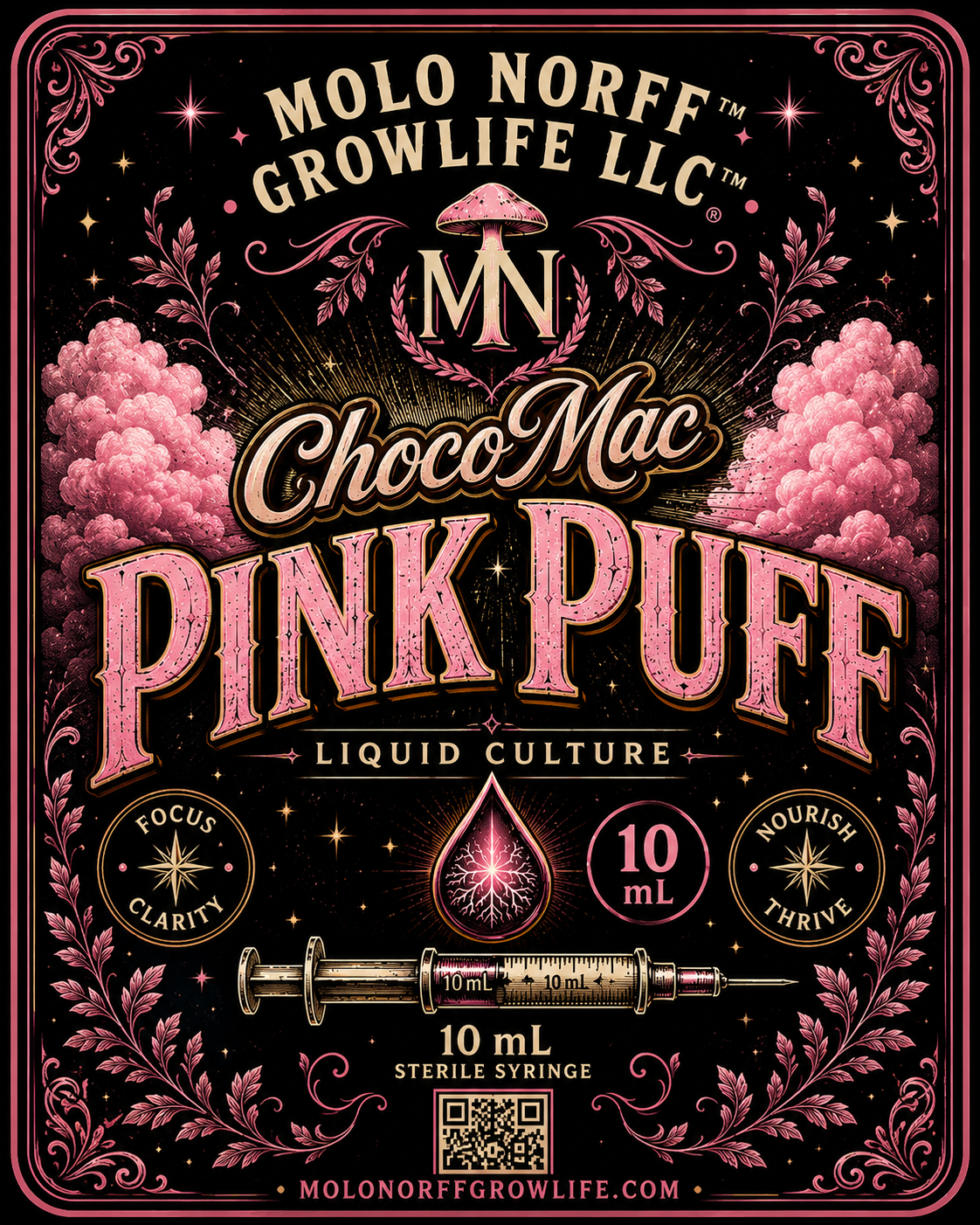 Choco Mac Pink Puff