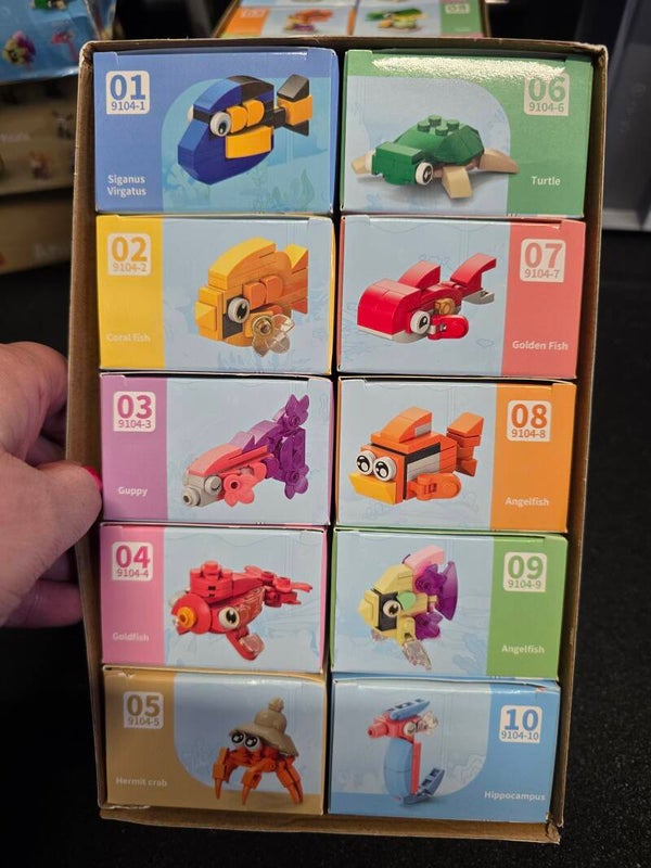 Building blocks mini Fish