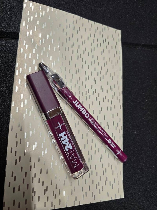 Giftset lippenstift + lippotlood