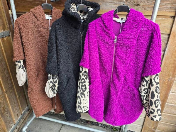 Teddy vest met shirt
