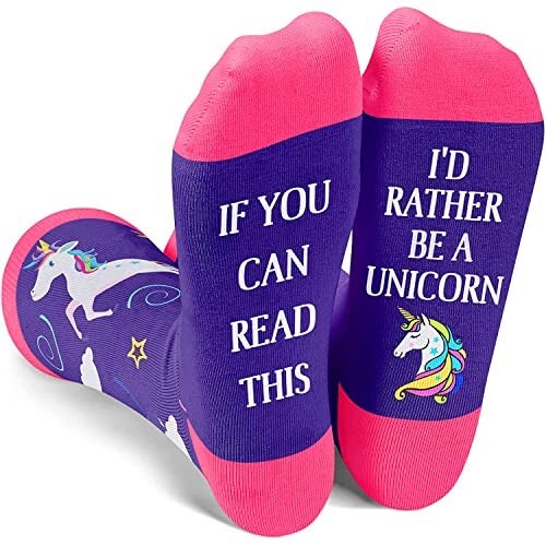 Print sokken unicorn