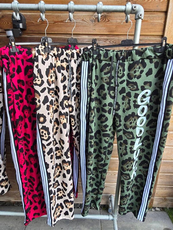 Joggingbroek leopard