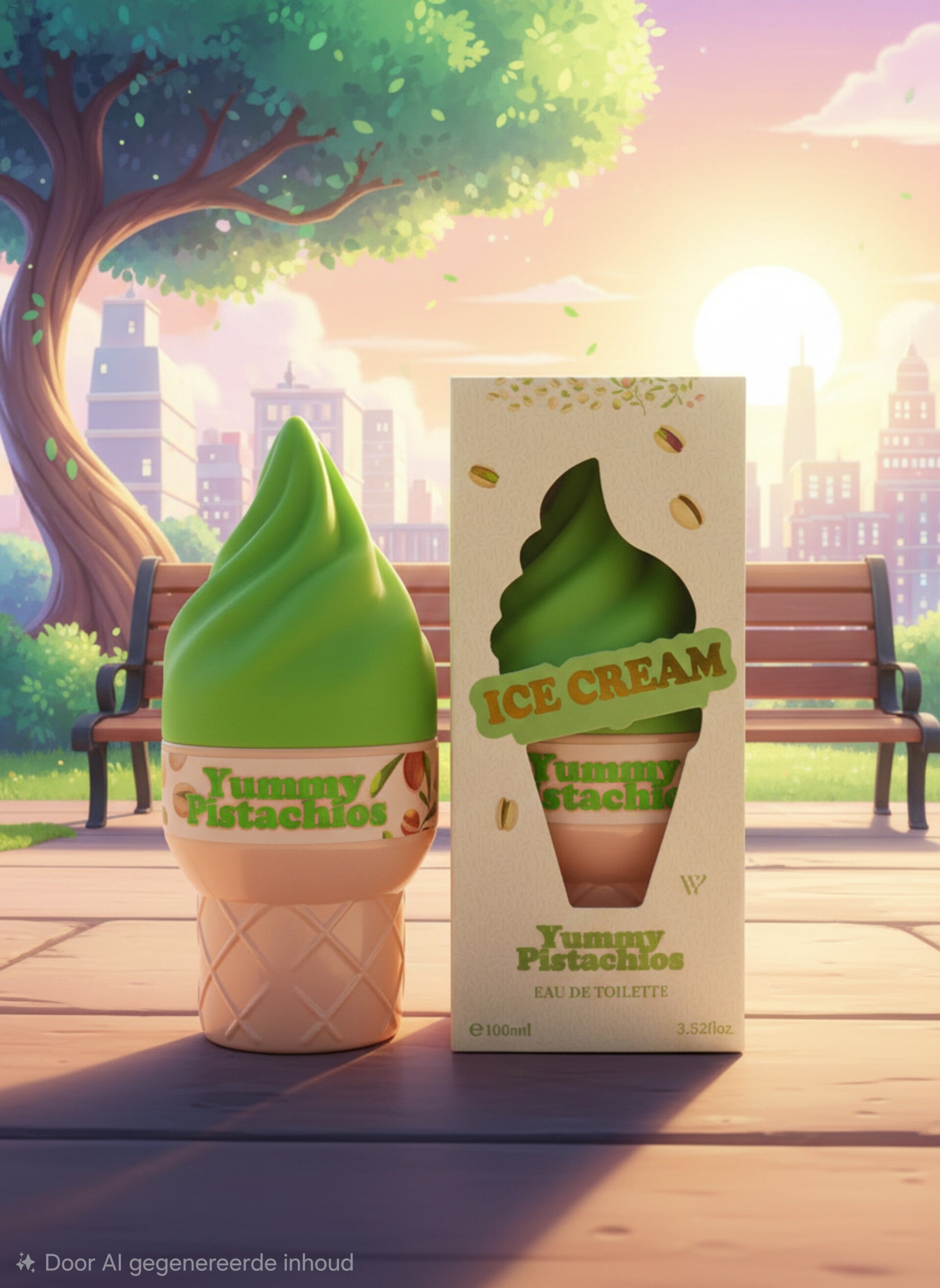 Ice cream Yummy Pistachios