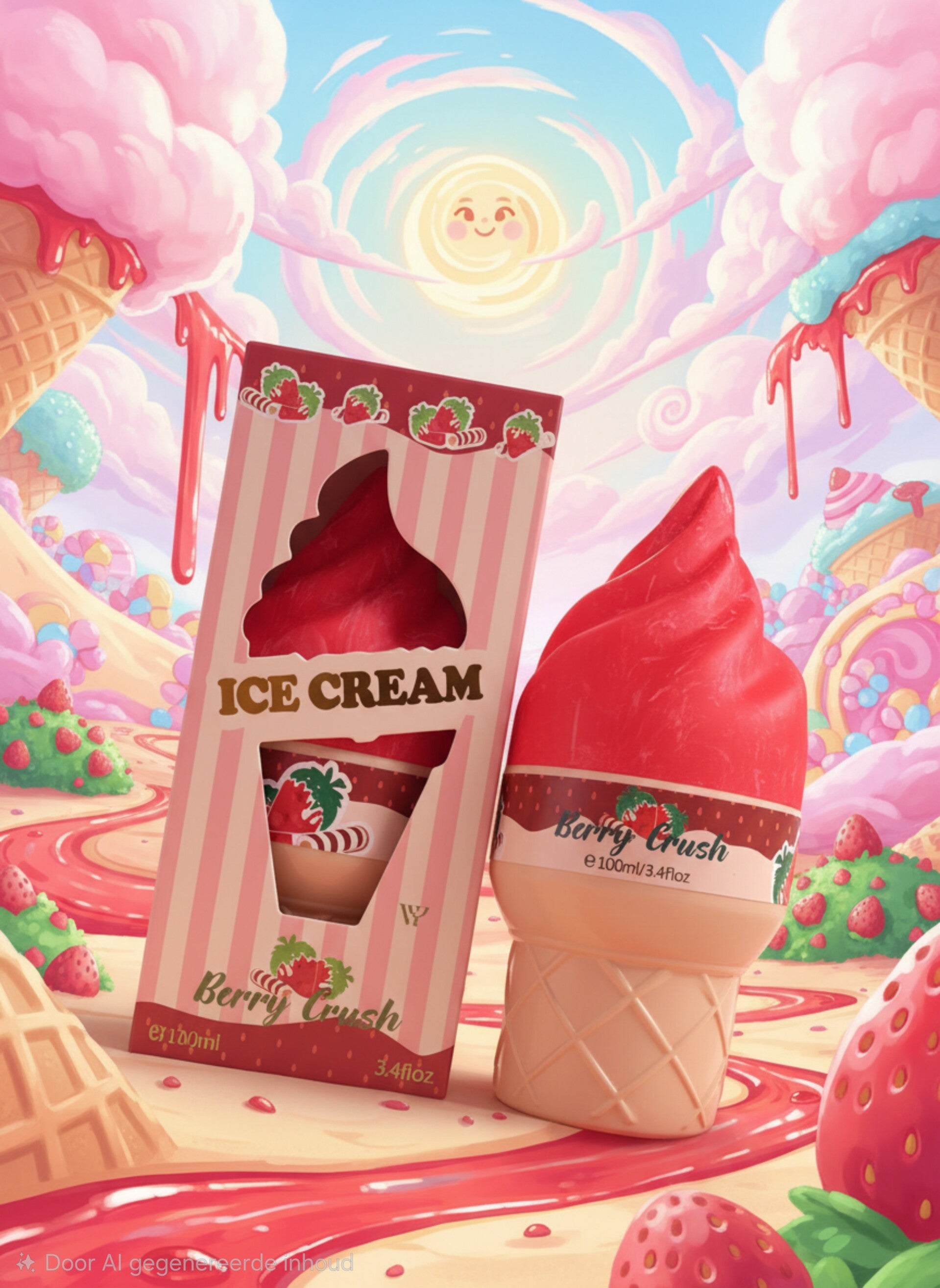 Ice cream Berry Crush