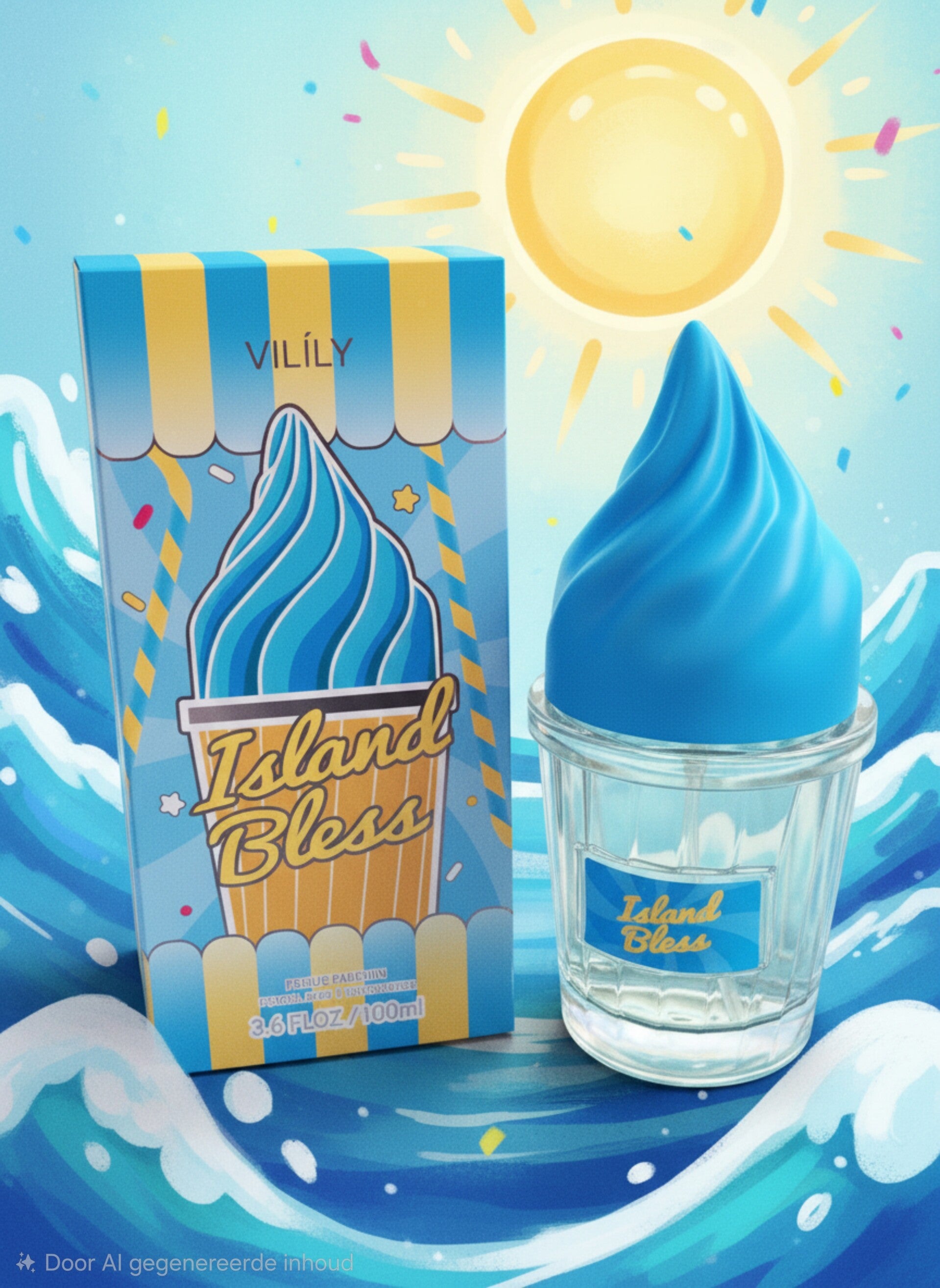 Vilily ice cream Island Bliss