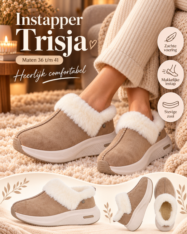 Instapper Trisja Taupe