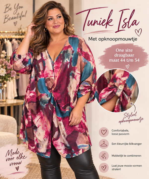 Tuniek Isla Roze