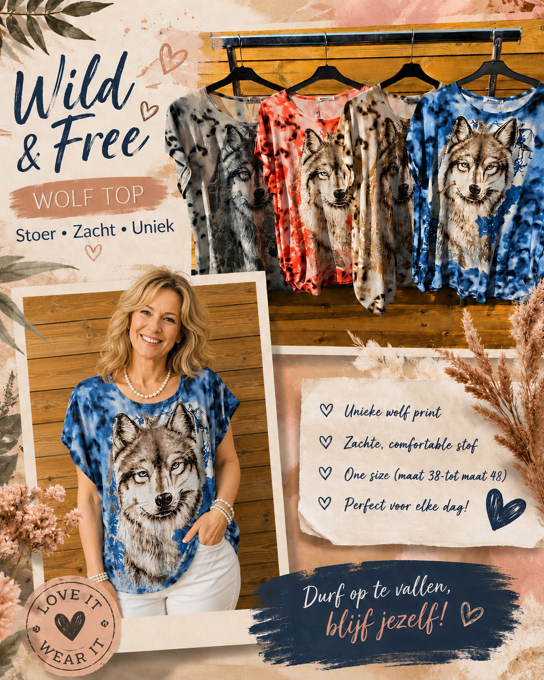 T-Shirt Wolf