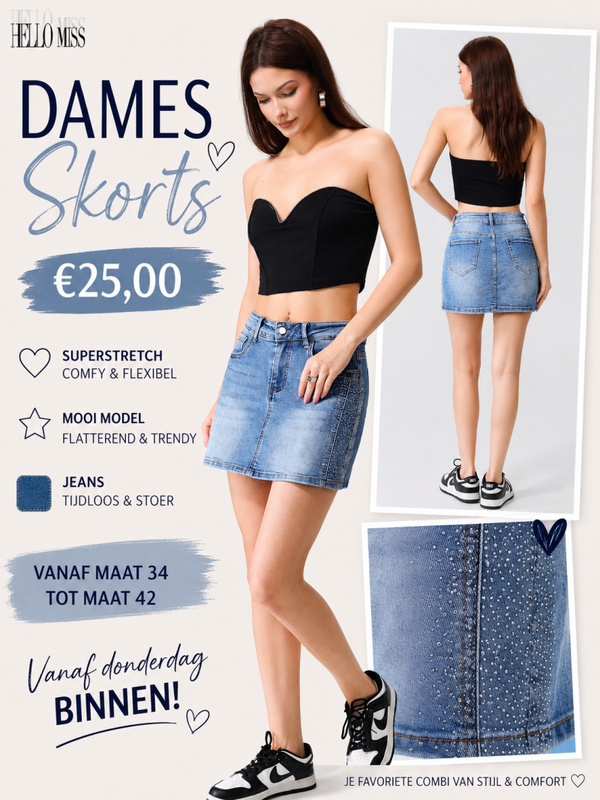 Skort Bling bling