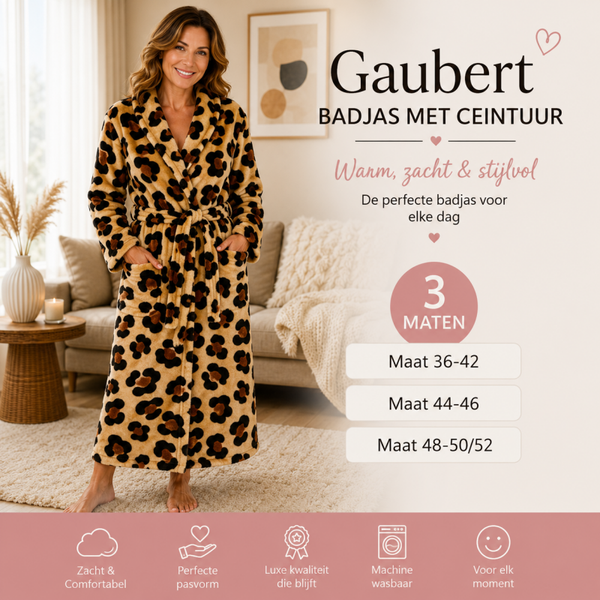 Gaubert badjas Luipaard