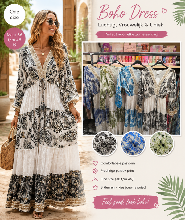 Boho ibiza Dress