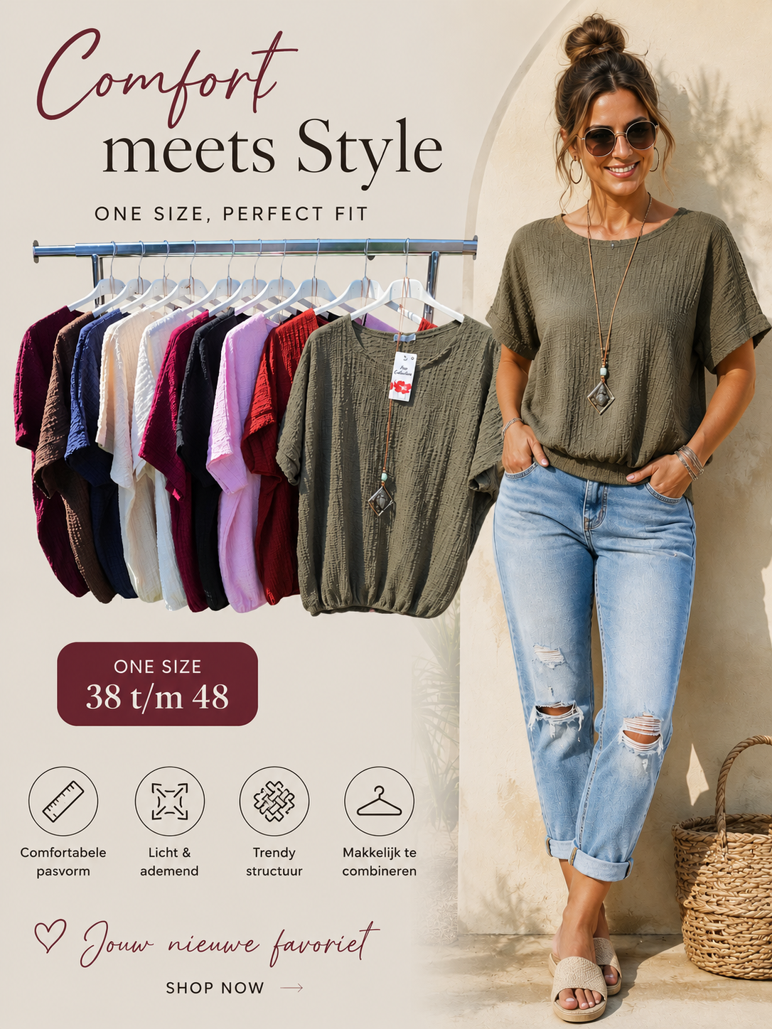 Ballon Blouse basic