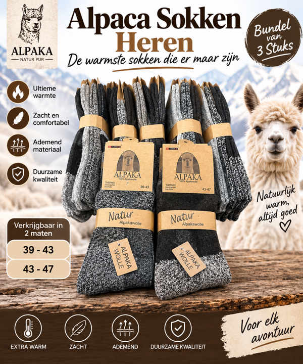 Alpaca Sokken Heren