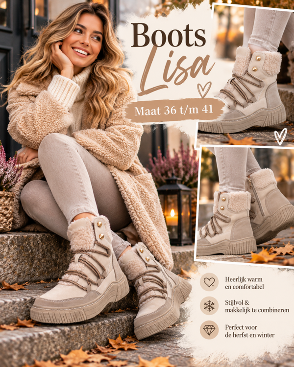 Boots Lisa Beige
