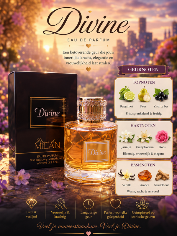 Parfum maison de milan Divine