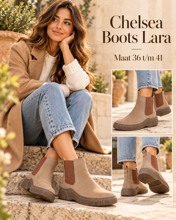 Chelsea Boots Lara taupe