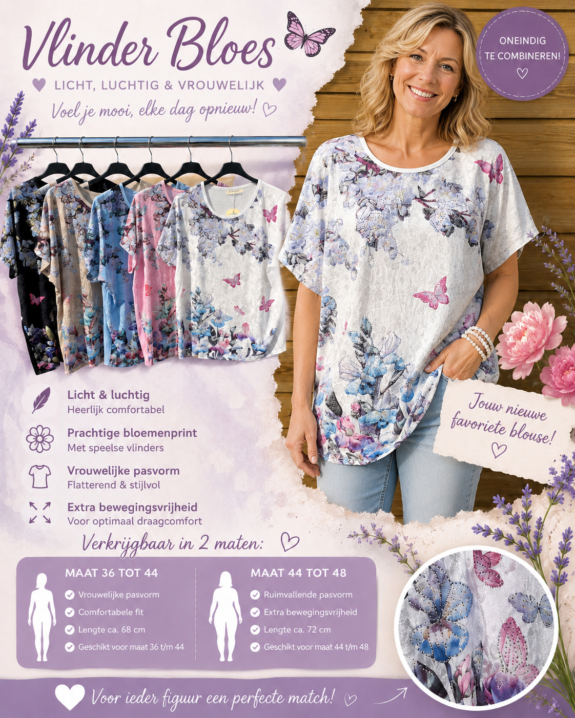 T-Shirt Vlinder