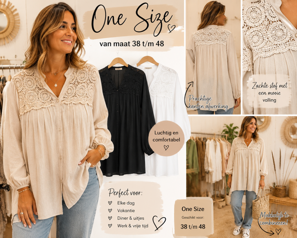 Basic blouse kant