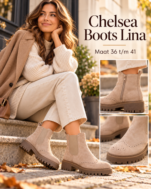 Chelsea Boots Lina Taupe