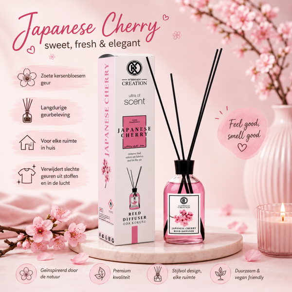 Geurstok Creation Japanse Cherry