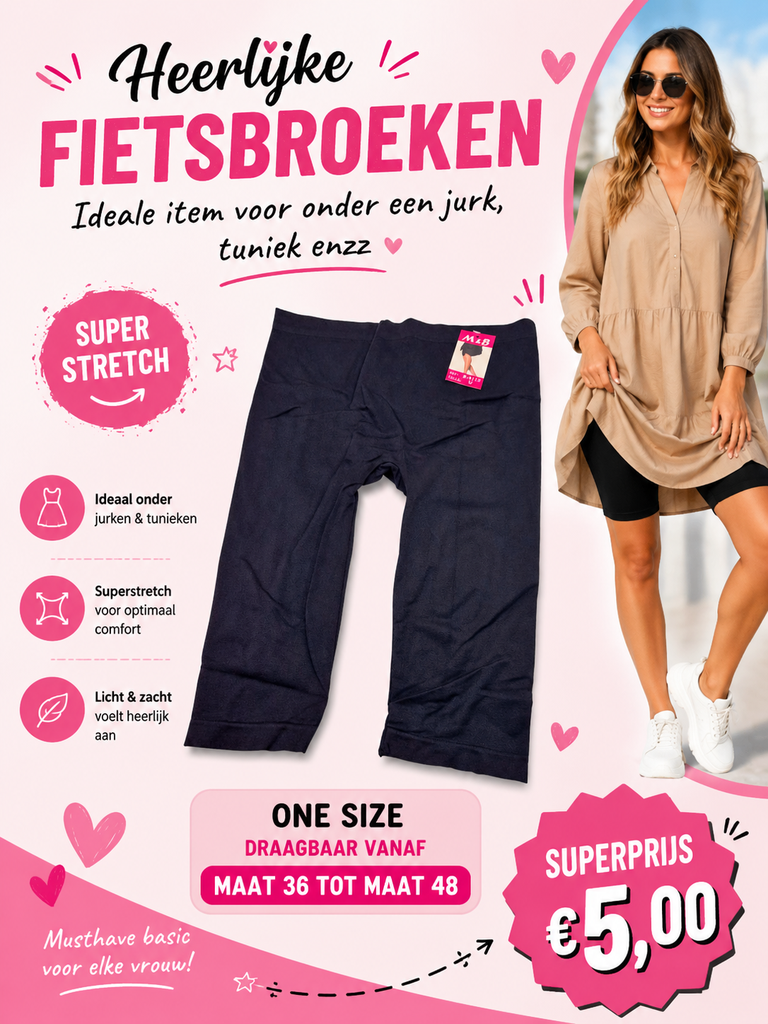 Fietsbroeken Zwart