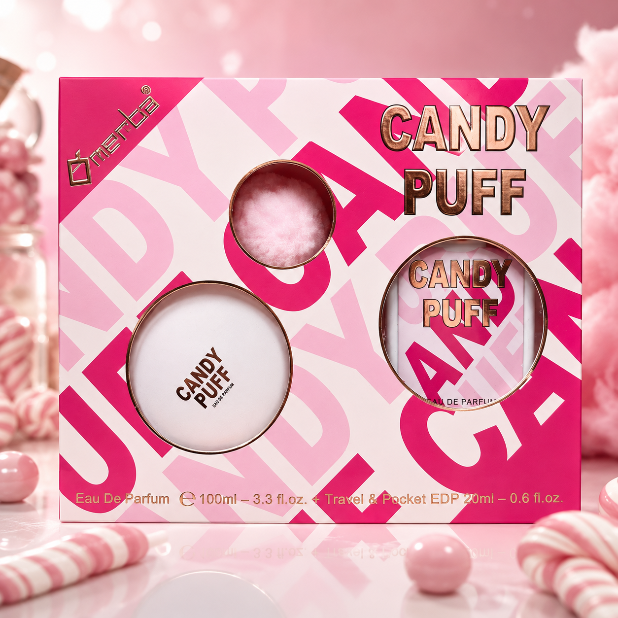 giftset Candy puff