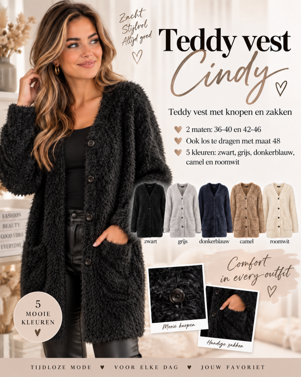 Teddy Vest Cindy