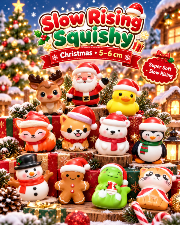 Slow Rising Squishy 5-6cm Christmas