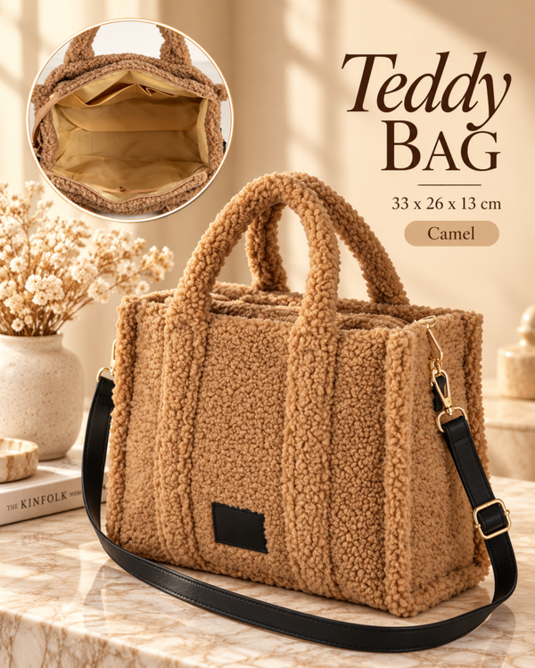 Teddy bag Camel